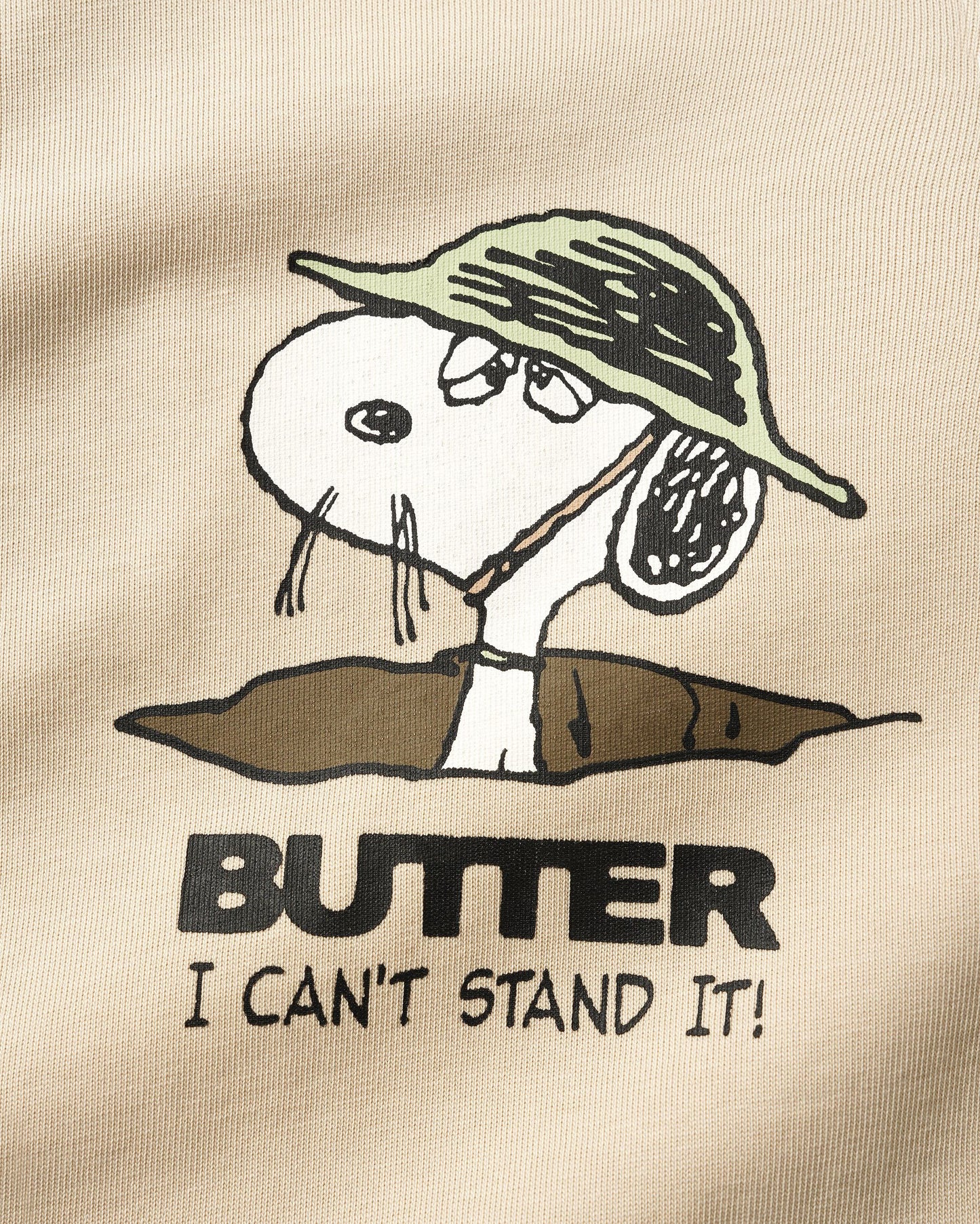 Peanuts Can't Stand It Tee - Washed Sandstone