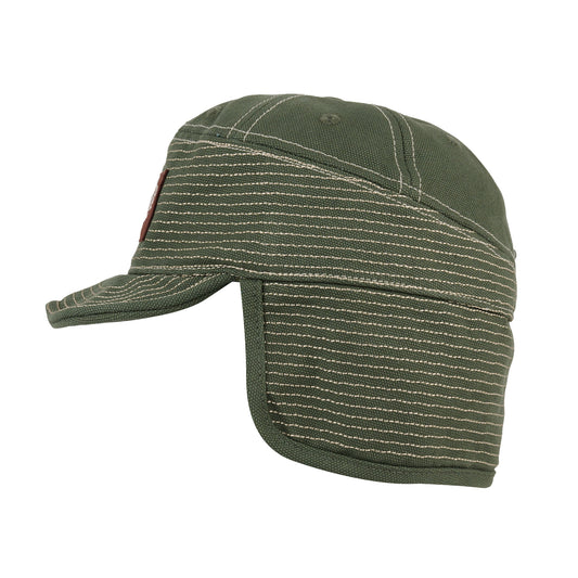 Canvas Work Hat - Green