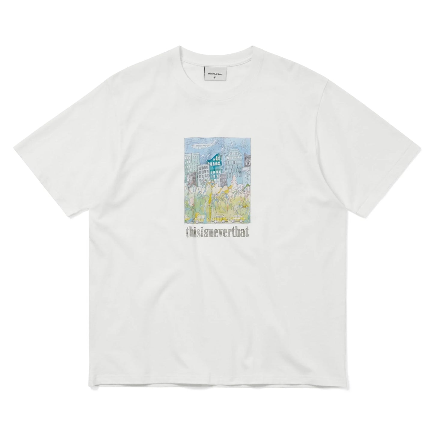 City & Park Tee - White
