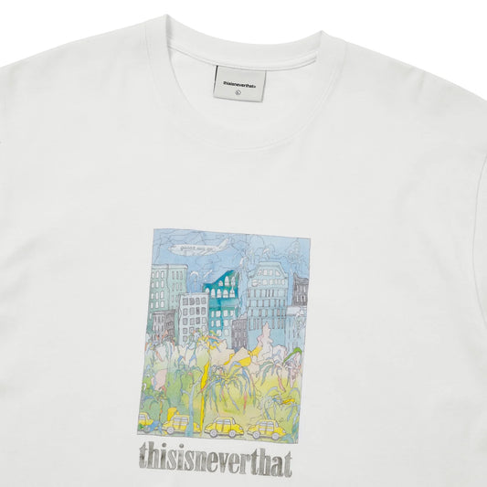 City & Park Tee - White