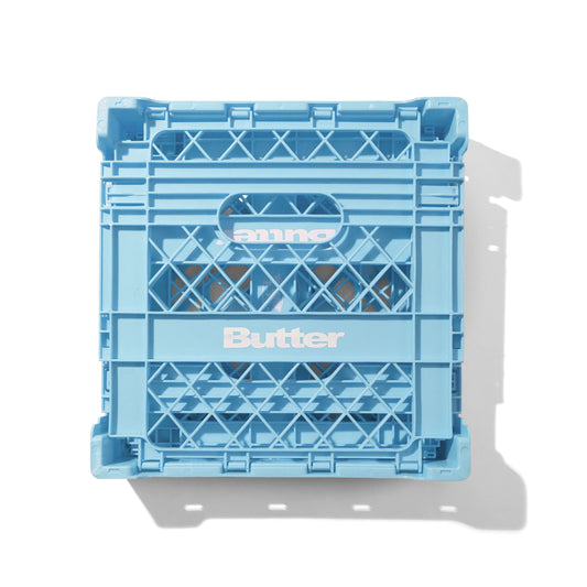 Collapsable Record Crate - Sky Blue