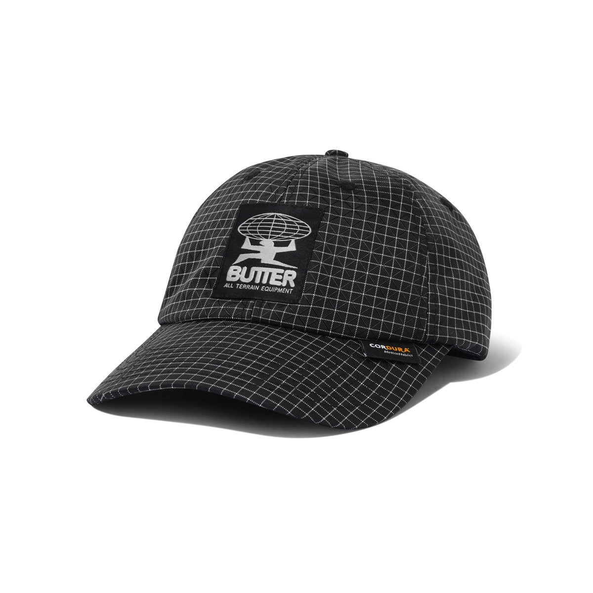 Cordura Terrain 6 Panel Cap - Black
