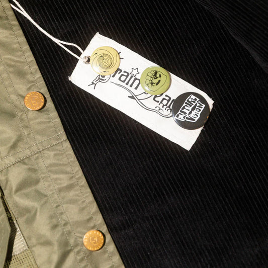 Cropped Chore Jacket -Green