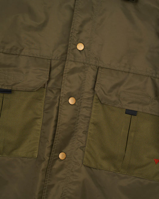 Cropped Chore Jacket -Green