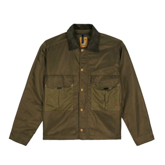 Cropped Chore Jacket -Green