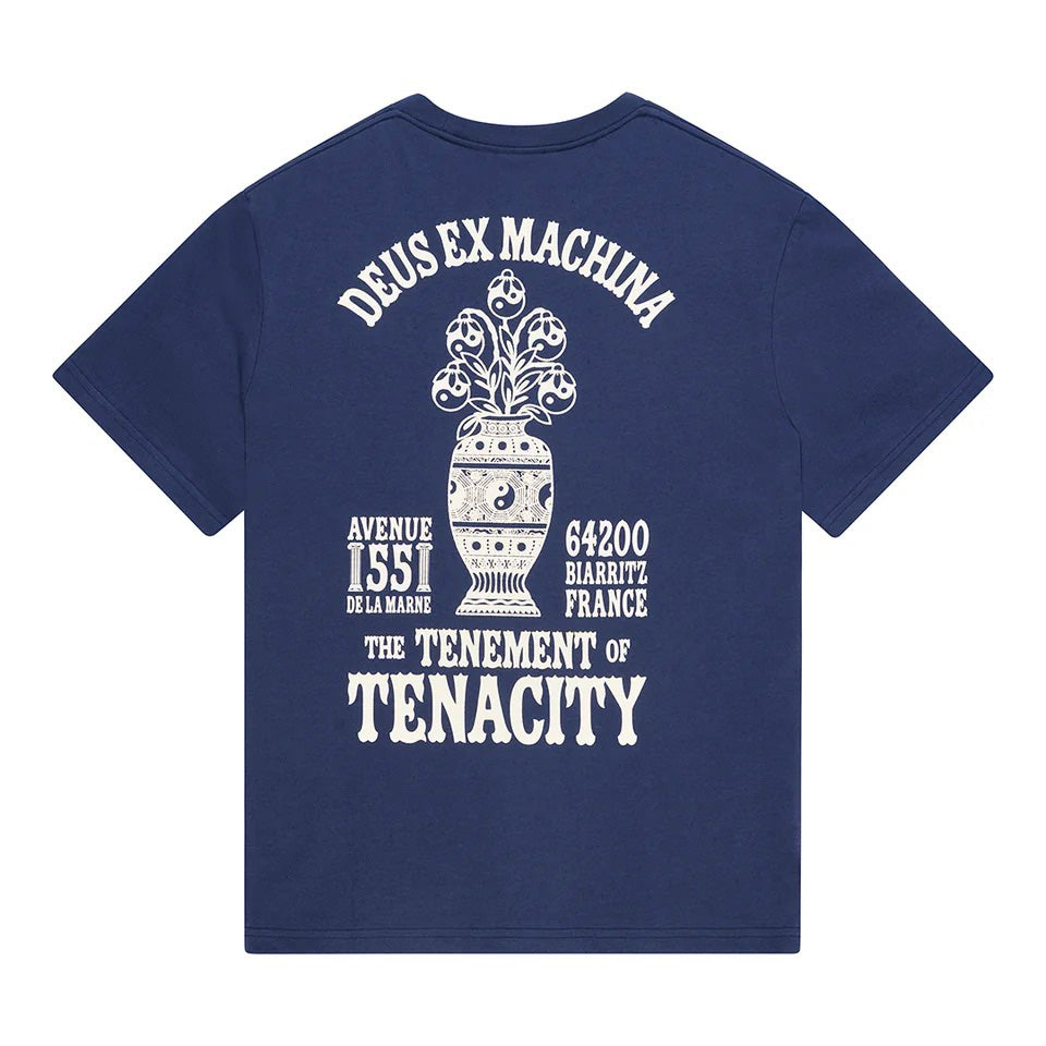 Biarritz Ceramic Tee - Mechanic Blue