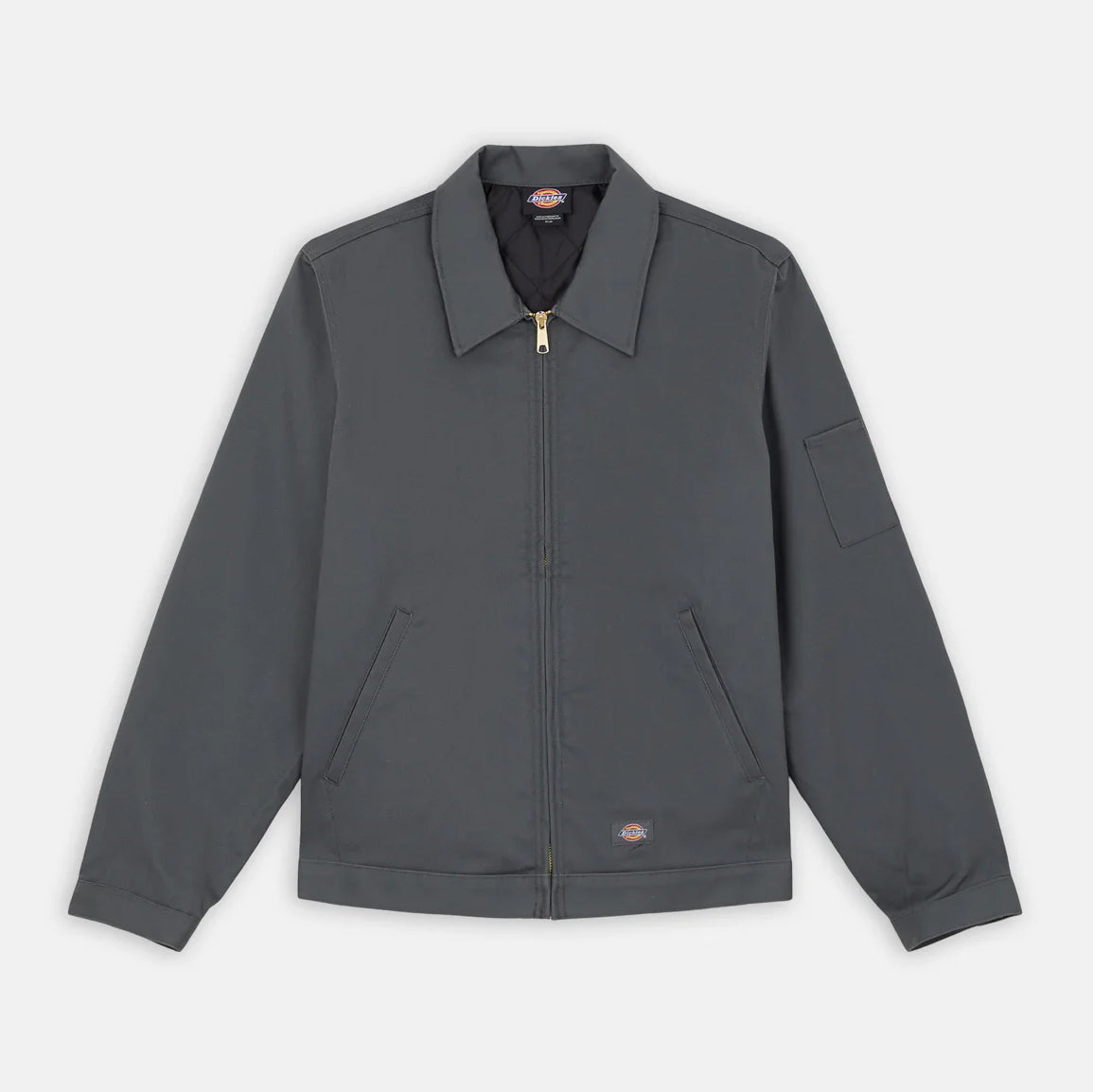 Lined Eisenhower Jacket - Charcoal