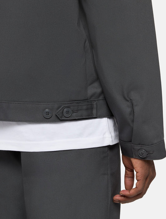Lined Eisenhower Jacket - Charcoal