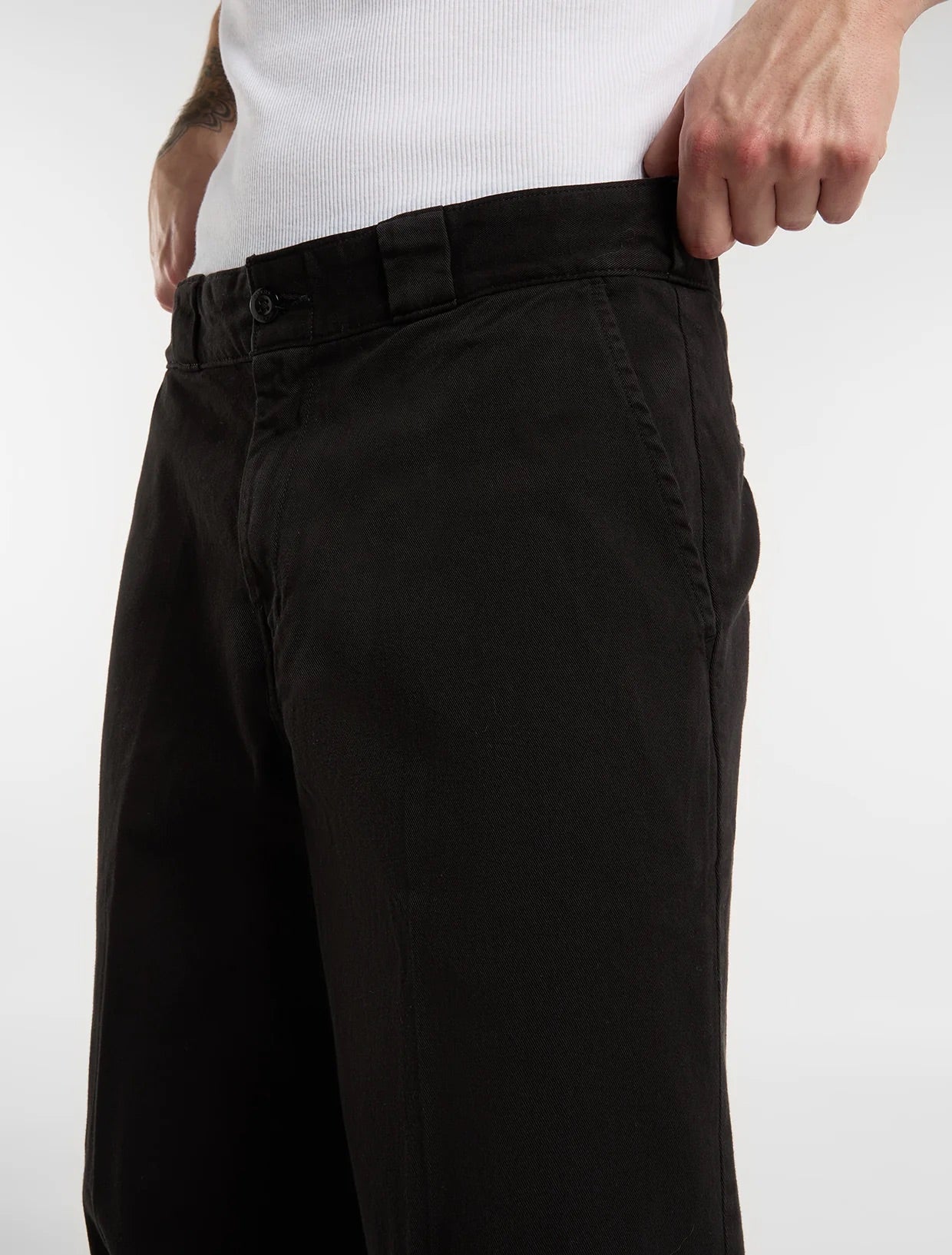 247 Loose Work Pant, Garment Dyed - Black