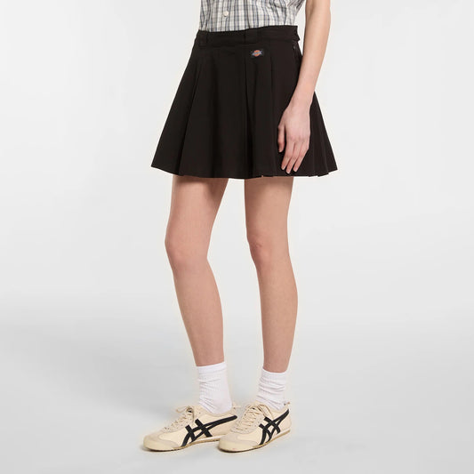 W' 247 Work Skirt, Garment Dyed - Black