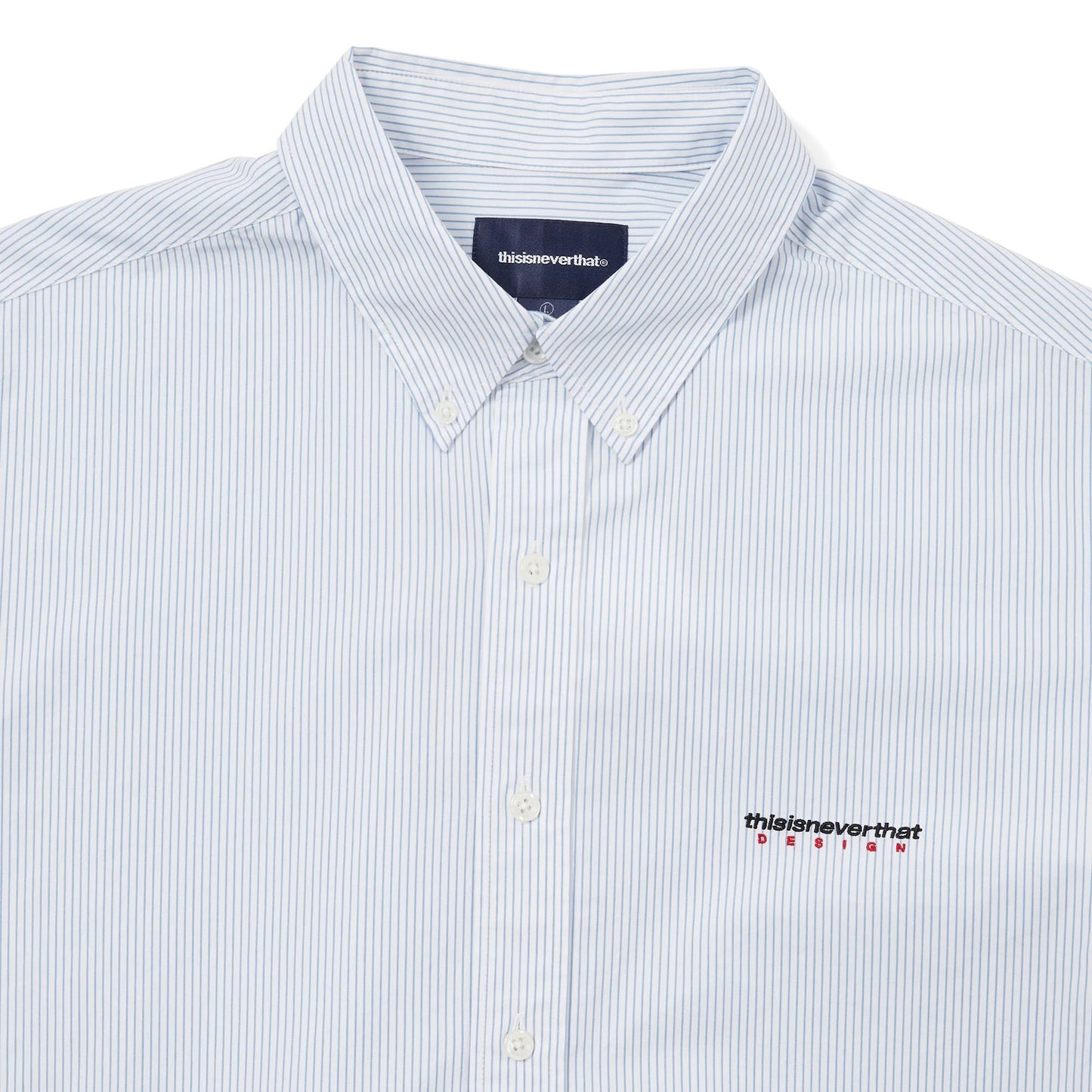 DSN Striped Shirt - White