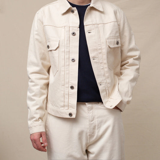 Type II Selvedge Denim Jacket - Ecru