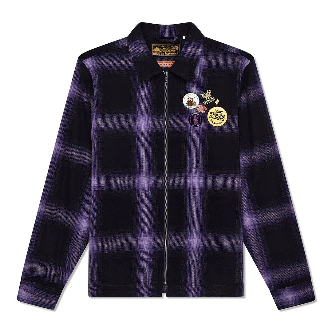 Control Circuit Jacket - Amethyst Check