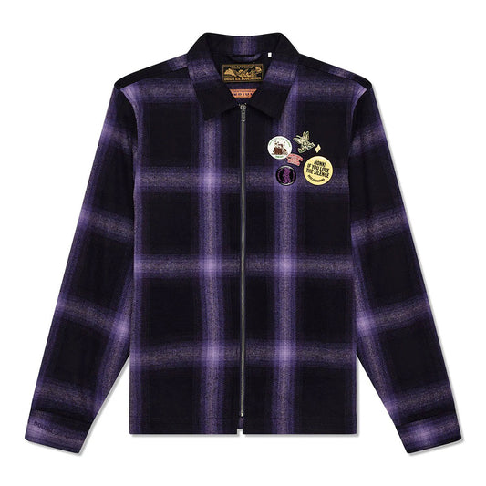 Control Circuit Jacket - Amethyst Check