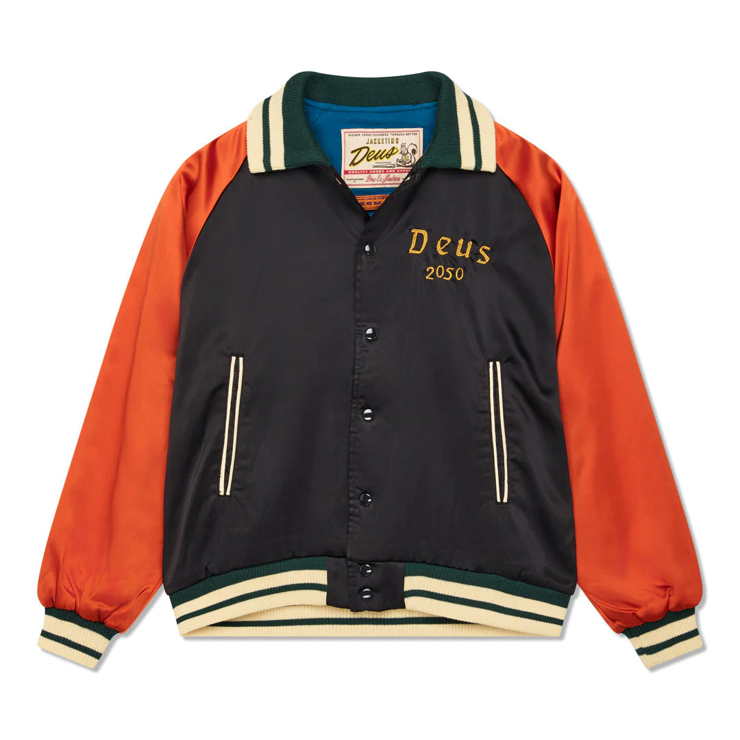 Off Beat Jacket - Bowling Orange