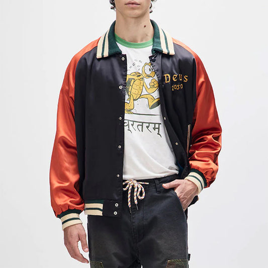 Off Beat Jacket - Bowling Orange