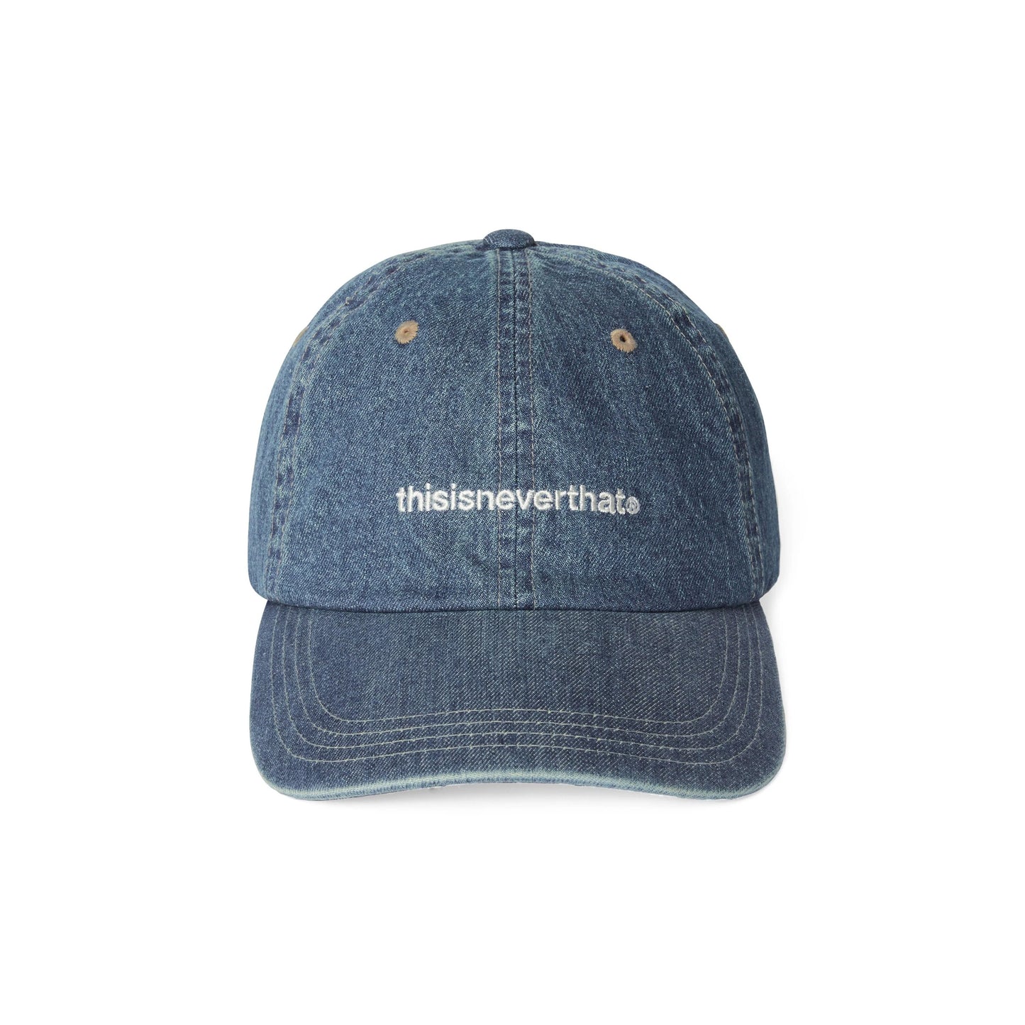 Denim T-Logo Cap - Washed Blue