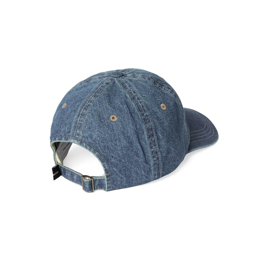 Denim T-Logo Cap - Washed Blue