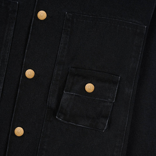 Denim 37 Work Shirt - Washed Black