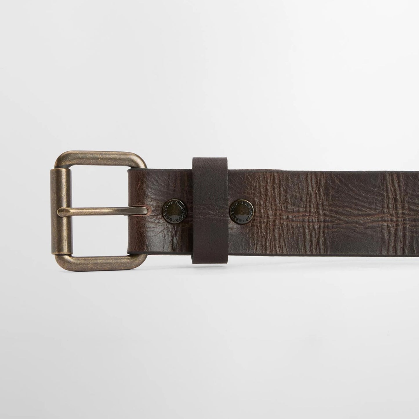 Deveron Leather Belt - Brown