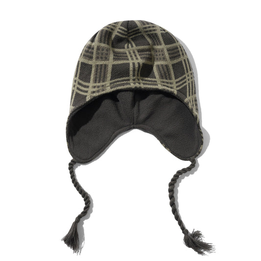 Ear Flap Beanie - Plaid