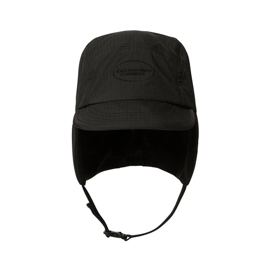 Earflap Duckbill Cap - Black
