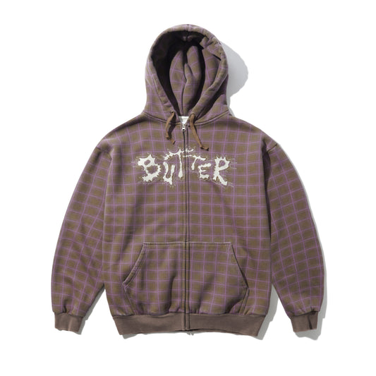 Eruption Zip-thru Hood - Plaid