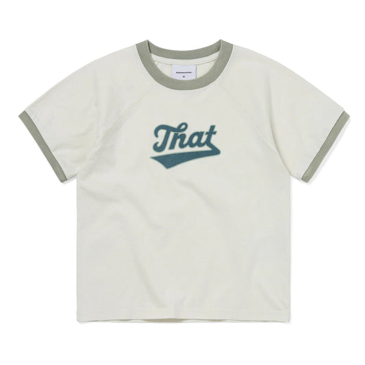 Women's Faded Raglan W Tee - Yellow Green