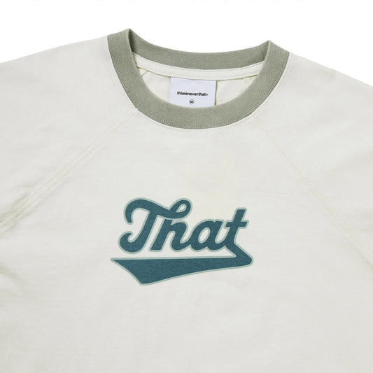 Women's Faded Raglan W Tee - Yellow Green