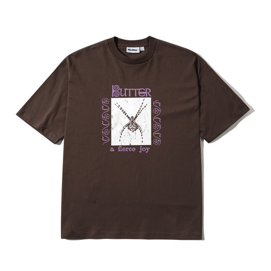 Fierce Joy Tee - Chocolate