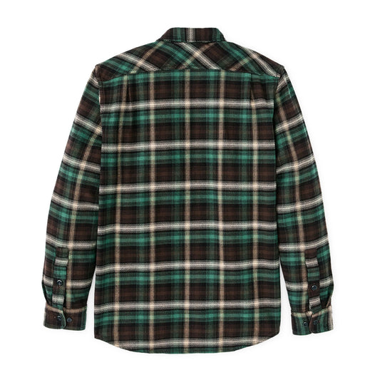 Vintage Flannel Work Shirt - Brown / Cream / Multi
