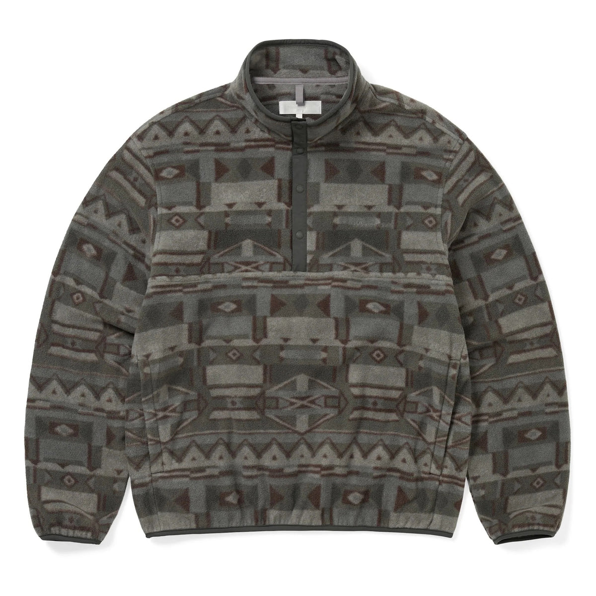 Fleece Pullover - Brown