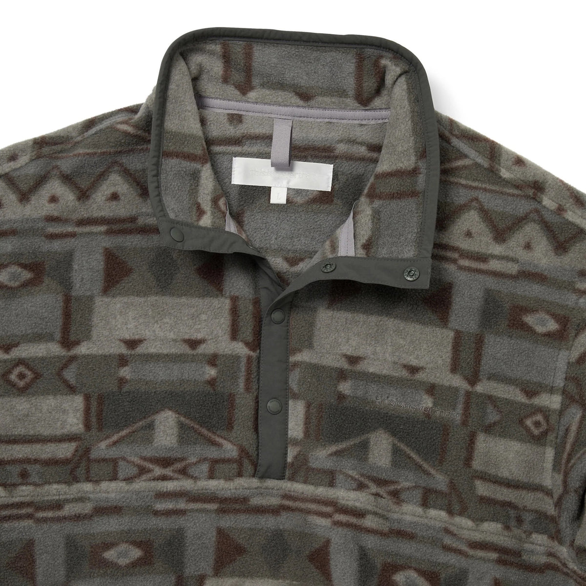 Fleece Pullover - Brown