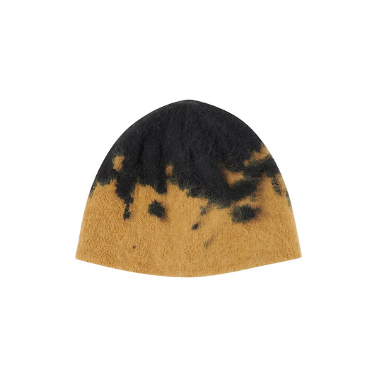 Mohair Splatter Beanie - Safron Splatter