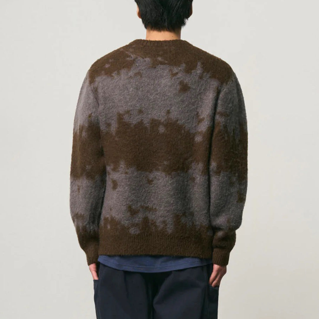 Mohair Splatter Sweater - Slate Splatter