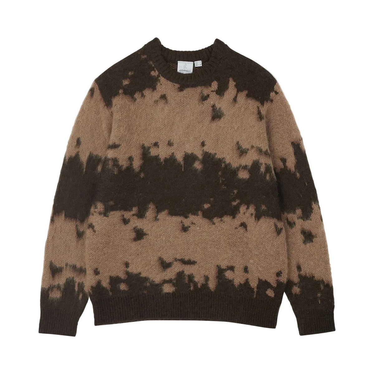 Mohair Splatter Sweater - Taupe Splatter