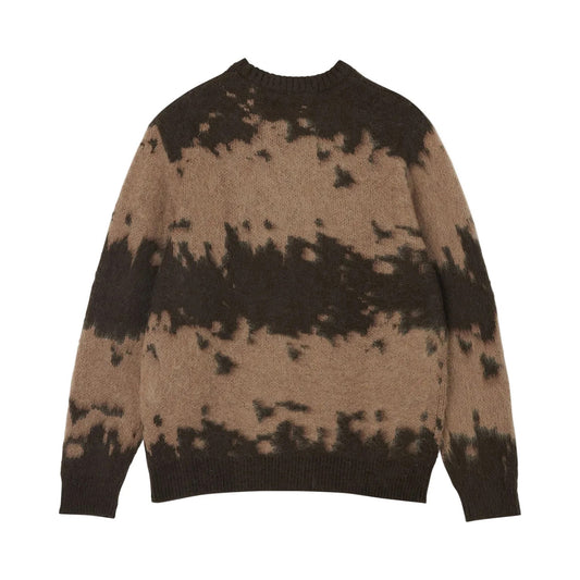 Mohair Splatter Sweater - Taupe Splatter