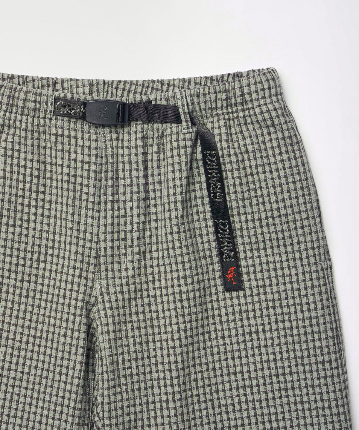 Dobby Plaid Gramicci Pant Straight Fit - Stone