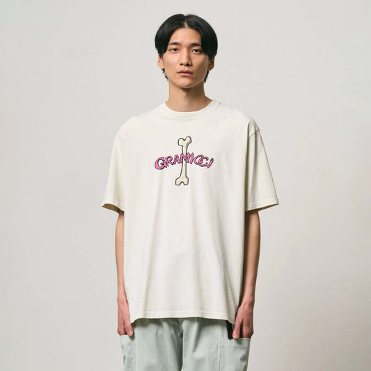 Bone Tee Pigment Dyed - Natural Pigment
