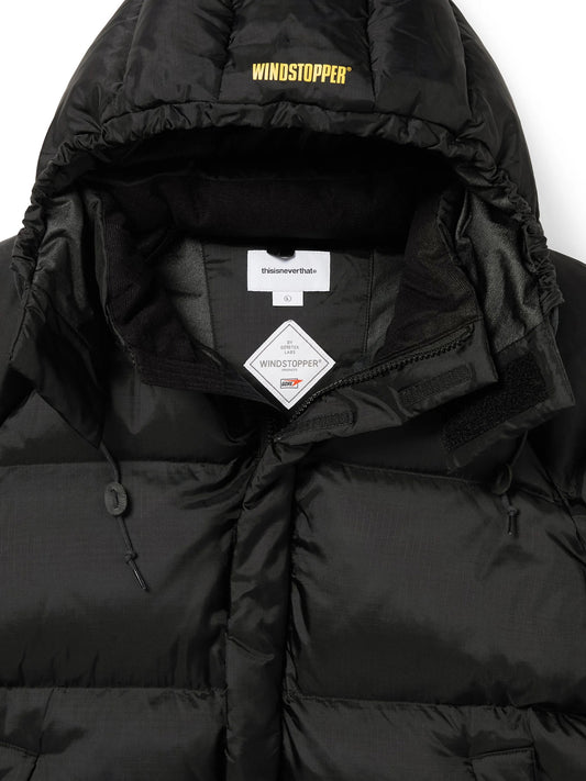 GORE-TEX WINDSTOPPER® Puffer Down Jacket - Black