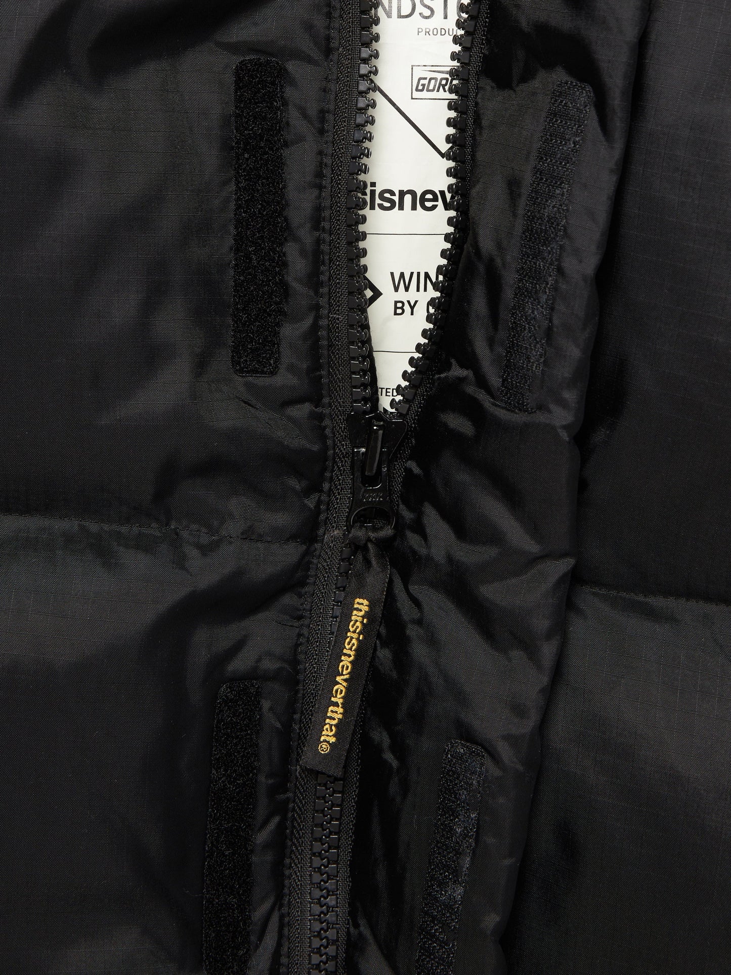 GORE-TEX WINDSTOPPER® Puffer Down Jacket - Black