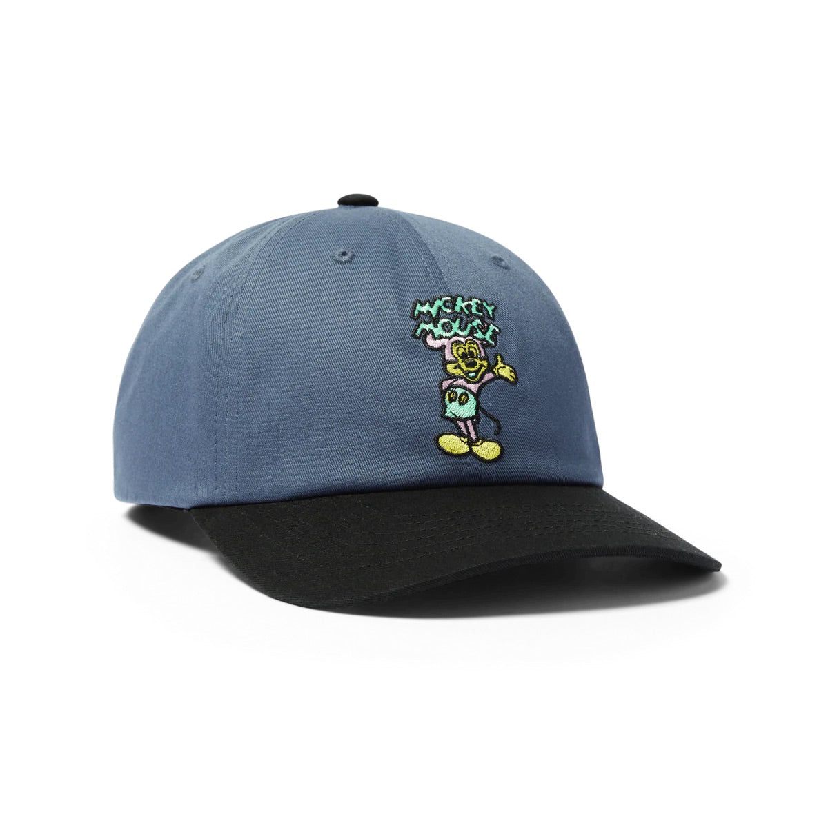 Disney x Huf - Mickey Greetings Snapback - Charcoal