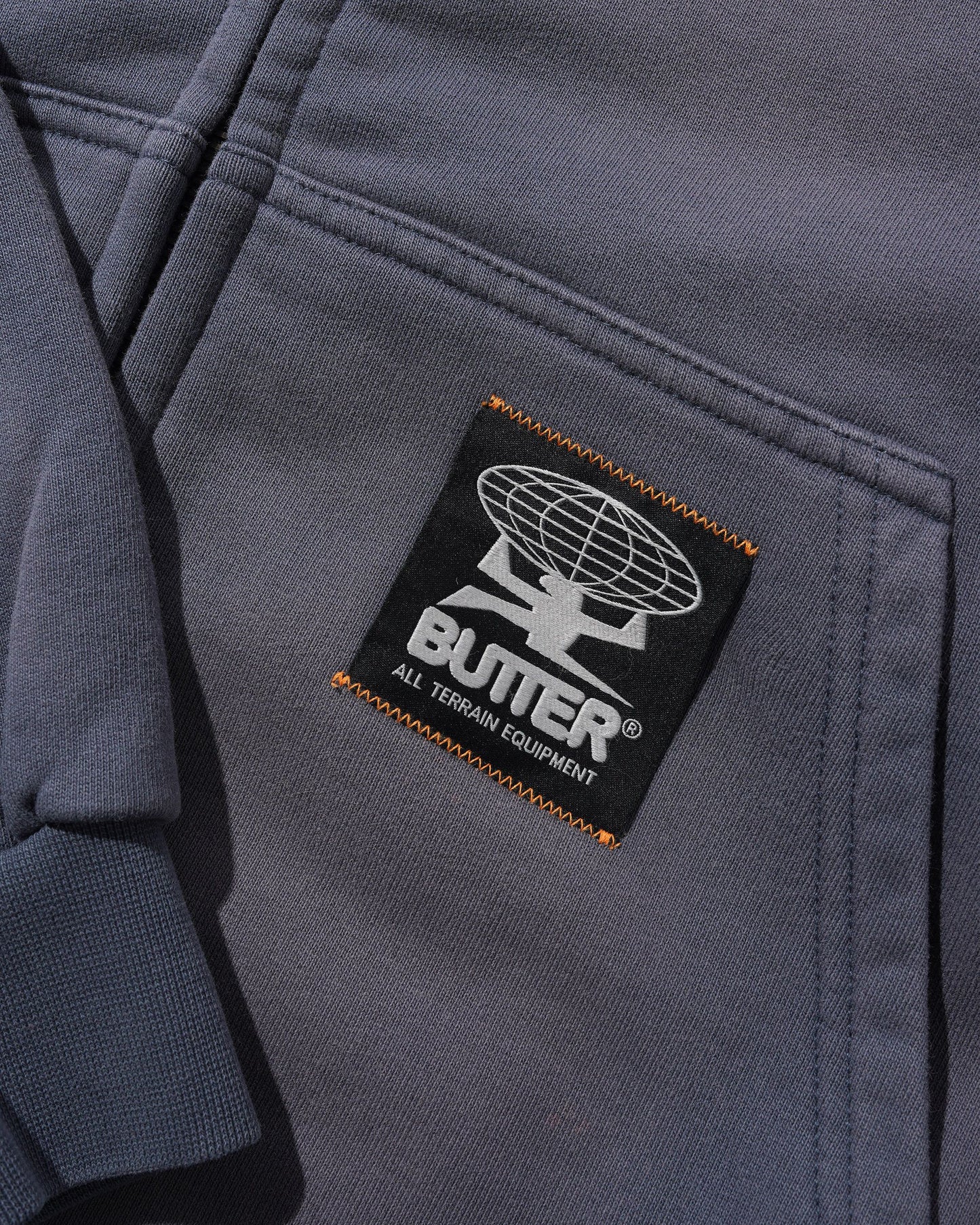 Garage Zip-Thru Hood - Faded Navy