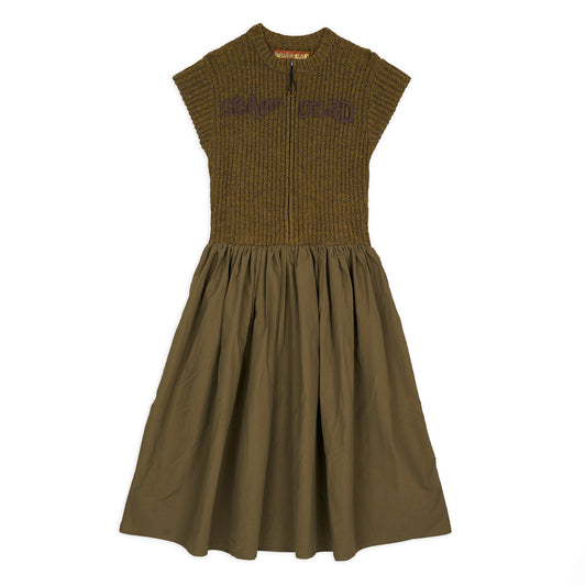 Gigi Knit Dress - Olive