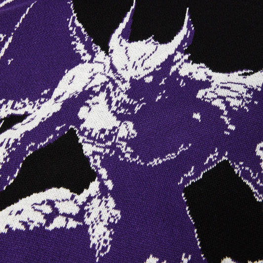 Heaven Can Wait Crewneck Sweater - Black