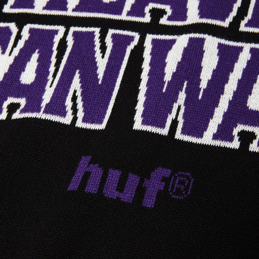 Heaven Can Wait Crewneck Sweater - Black