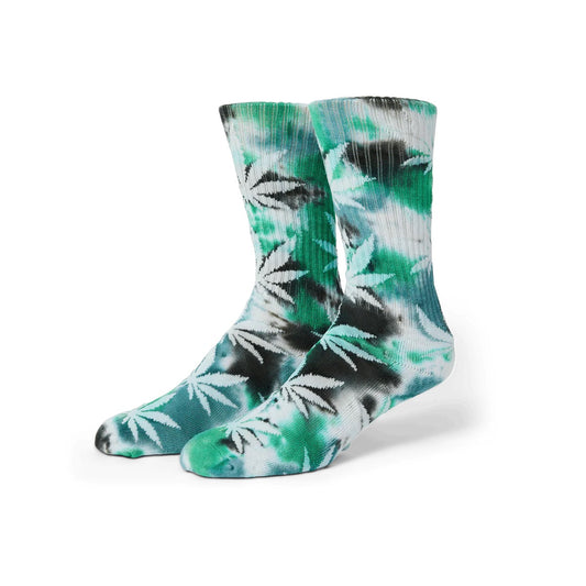 Huf Plantlife Tiedye Sock - Green