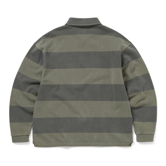 Half Zip Polo Sweatshirt - Mud