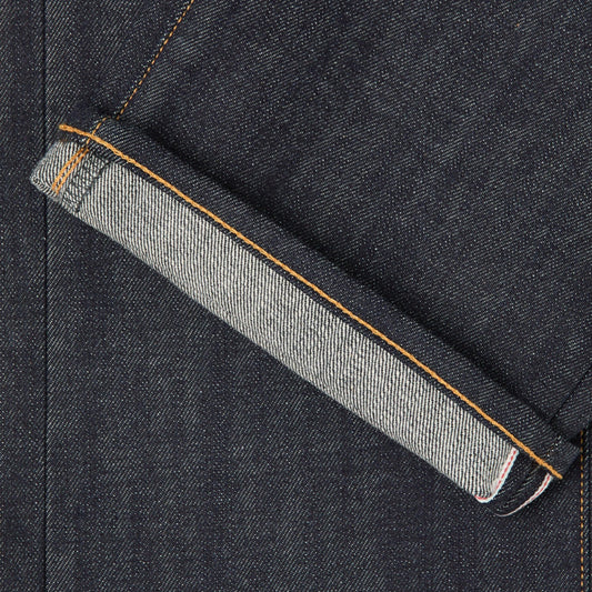 ED-47 - Regular Straight Jeans - Red Selvage 14oz - Blue Unwashed