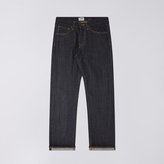 ED-47 - Regular Straight Jeans - Red Selvage 14oz - Blue Unwashed
